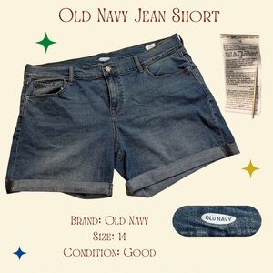 Old Navy Women's Classic Denim Jean Shorts